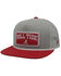 Image #1 - Hooey Men's University Of Alabama Trucker Cap, Grey, hi-res