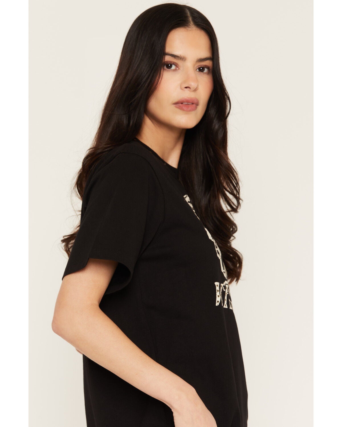 Image #2 - Idyllwind Women's Wildfire Short Sleeve Graphic Tee, Black, hi-res