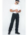 Carhartt Double Duck Dungaree Fit Khaki Work Jeans - Big, Black, hi-res