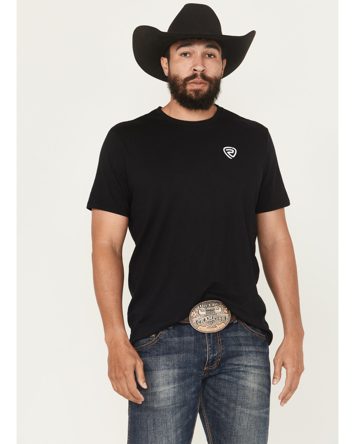 Image #2 - Rock & Roll Denim Men's Mexicano Short Sleeve Graphic T-Shirt, Black, hi-res