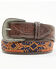 Image #1 - RANK 45® Men's Seed Bead Leather Belt, Multi, hi-res