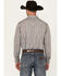 Image #4 - Gibson Trading Co Men's Broken Stick Floral Print Long Sleeve Snap Stretch Western Shirt, Blue, hi-res
