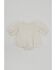 Image #1 - Yura Infants Girls' Embellished Long Sleeve Onesie, White, hi-res