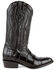 Image #2 - Ferrini Men's Stallion Alligator Belly Western Boots - Round Toe, Black, hi-res