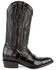 Ferrini Men's Stallion Alligator Belly Western Boots - Round Toe, Black, hi-res