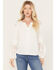 Image #1 - Idyllwind Women's Coleman Crochet Lace Shirt, Ivory, hi-res