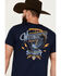 Image #1 - Moonshine Spirit Men's Genuine Short Sleeve T-Shirt, Navy, hi-res