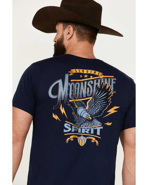 Moonshine Spirit Men's Genuine Short Sleeve T-Shirt, Navy, hi-res
