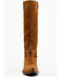 Image #4 - Sendra Women's Diana Slouch Tall Western Boots - Snip Toe, Brown, hi-res