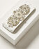 Image #1 - Shyanne Women's Bling White Leather Cuff Bracelet, Silver, hi-res