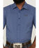 Image #3 - Kimes Ranch Men's Spyglass Mini Check Short Sleeve Button Down Western Shirt , Blue, hi-res
