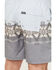 Image #4 - Hooey Men's Big Wake Southwestern Striped Board Shorts, Blue, hi-res