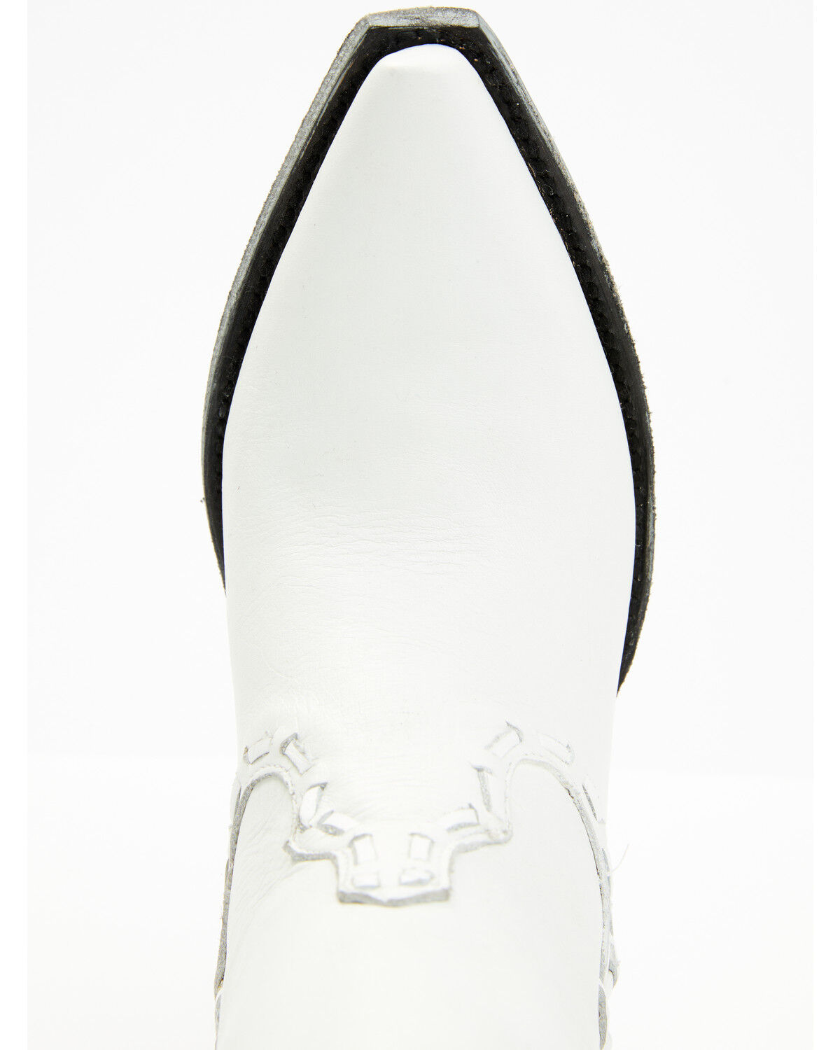 Image #6 - Boot Barn X Double D Women's Exclusive Bridal Pearl Western Bridal Boots - Snip Toe, White, hi-res