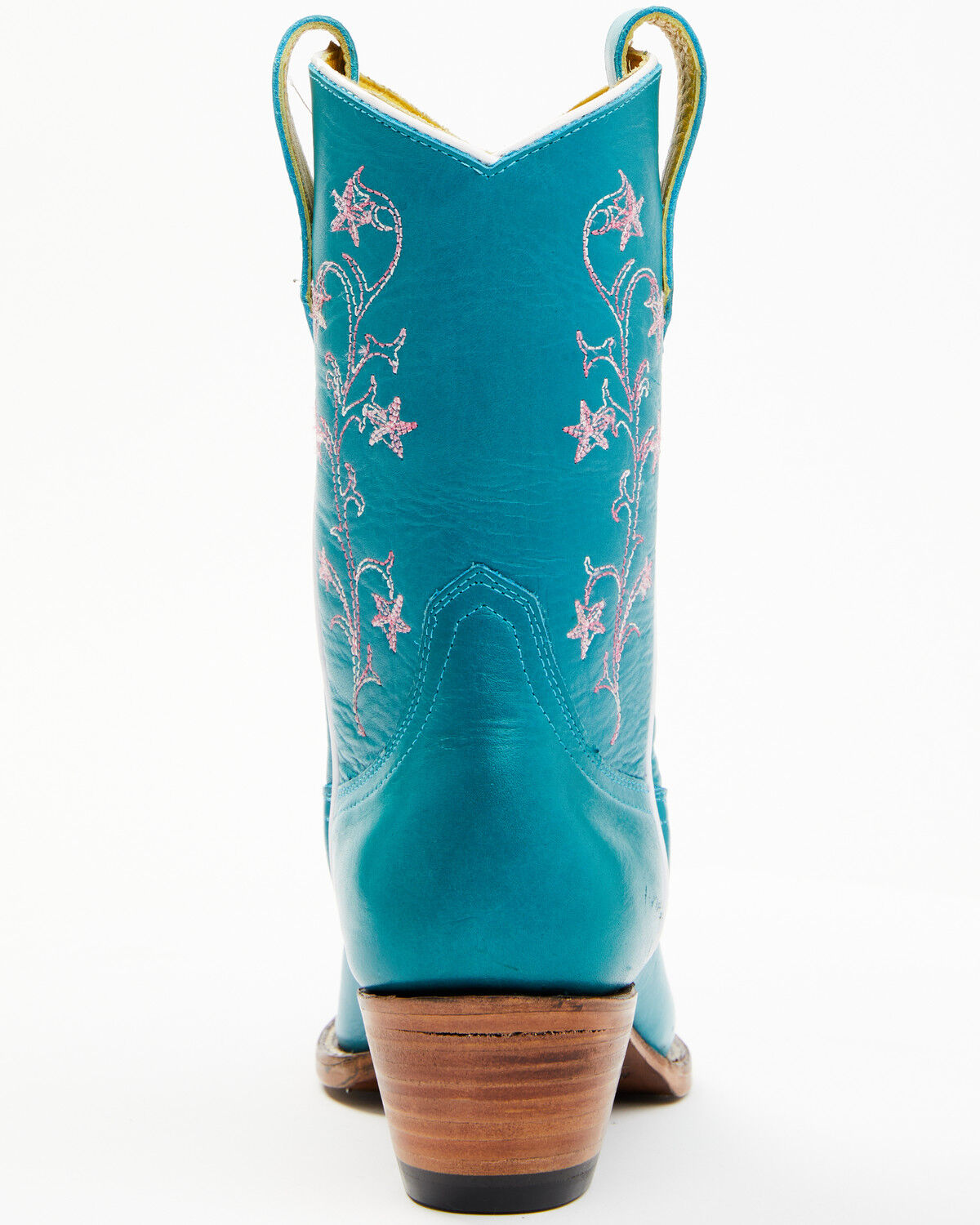 Image #5 - Planet Cowboy Women's Tiffany Stars Western Boots - Round Toe, Turquoise, hi-res