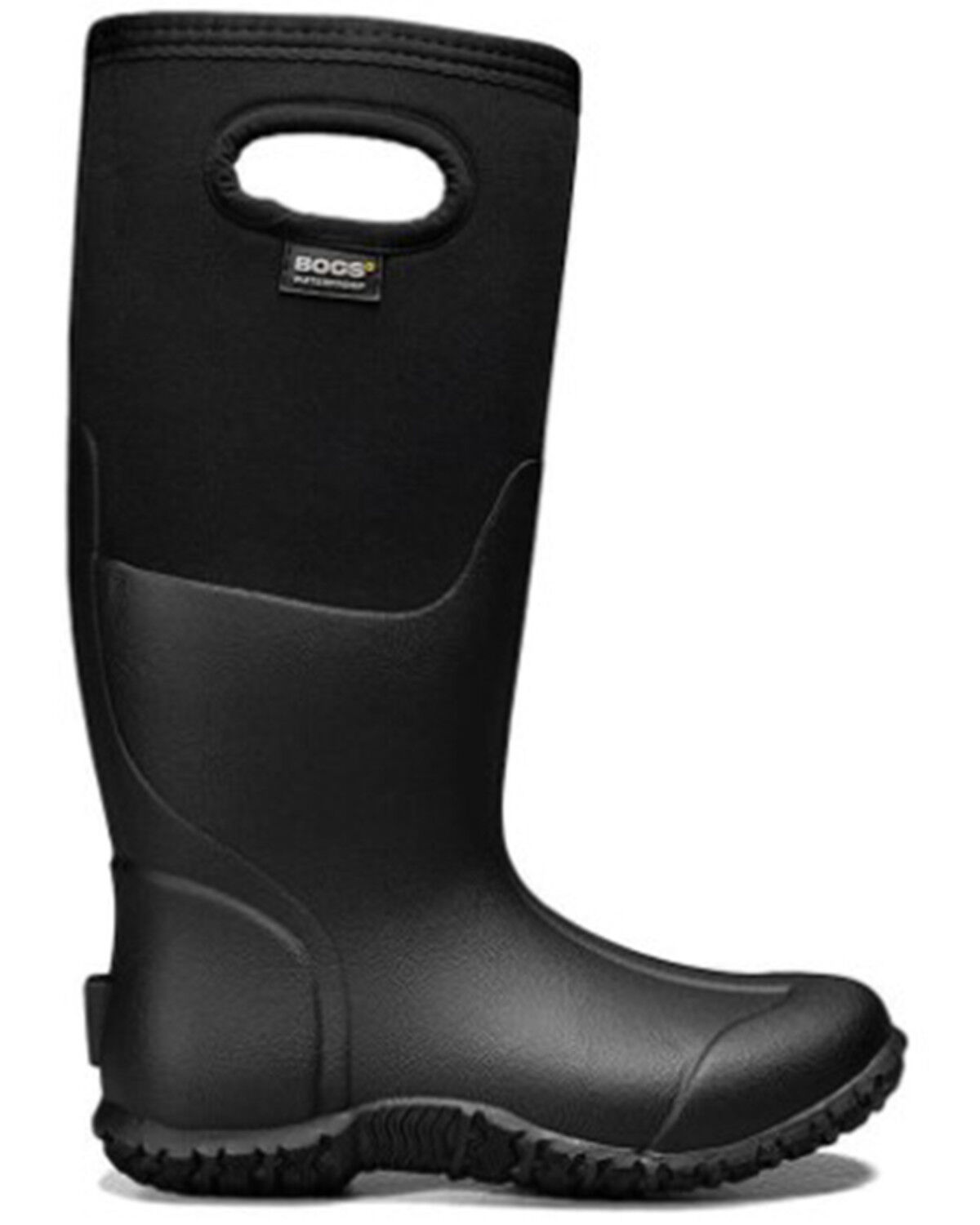 Image #2 - Bogs Women's Mesa Solid Winter Work Boots - Soft Toe, Black, hi-res