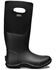 Image #2 - Bogs Women's Mesa Solid Winter Work Boots - Round Toe, Black, hi-res