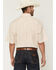 Image #4 - George Strait by Wrangler Men's Geo Print Short Sleeve Button-Down Stretch Western Shirt, Tan, hi-res