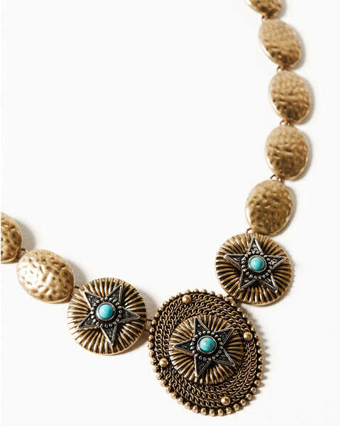 Image #2 - Idyllwind Women's Turley Concho Necklace, Multi, hi-res