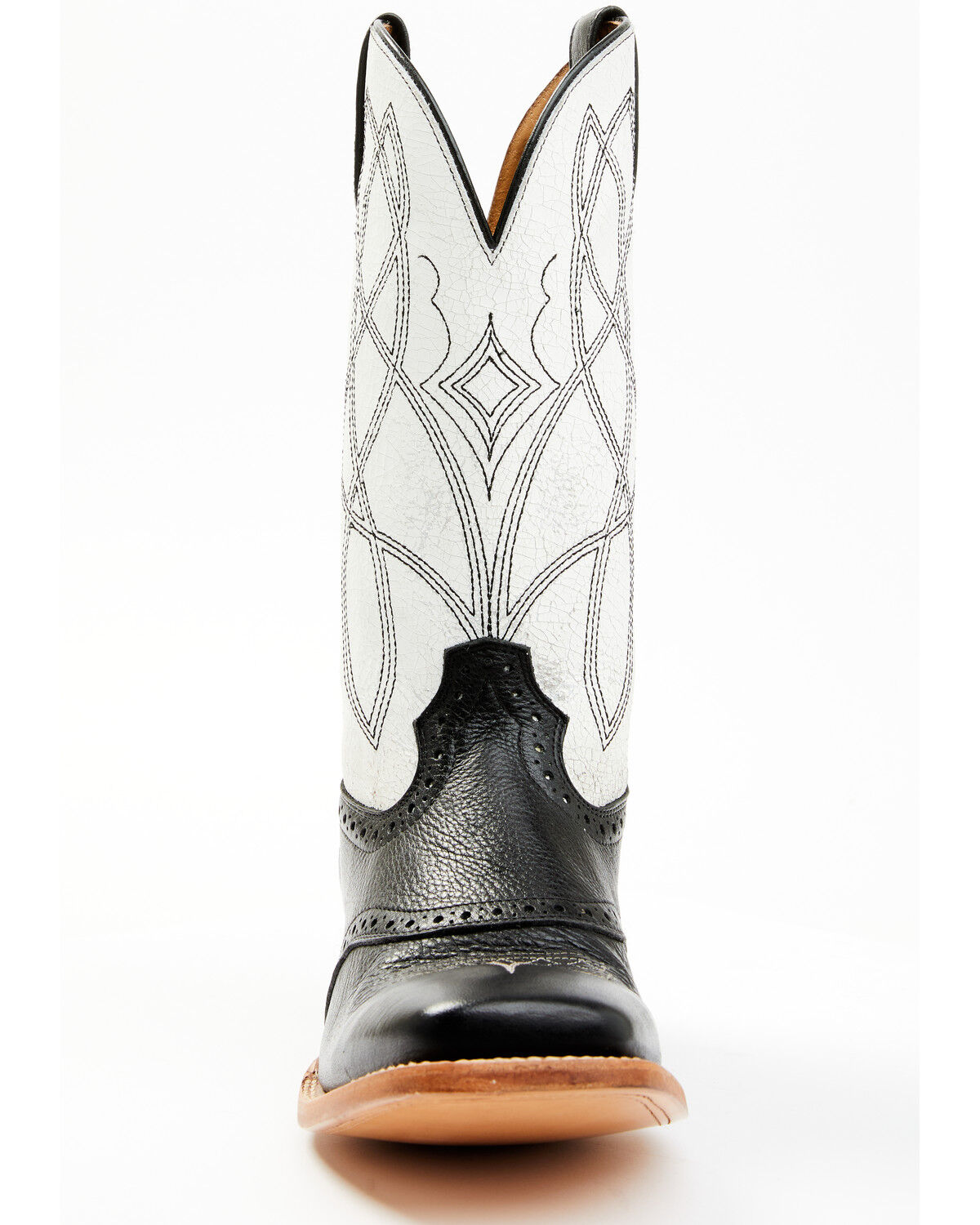 Image #4 - RANK 45® Men's Deuce Western Boots - Broad Square Toe, , hi-res