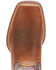 Ariat Men's Sidebet Western Performance Boots - Broad Square Toe , Brown, hi-res