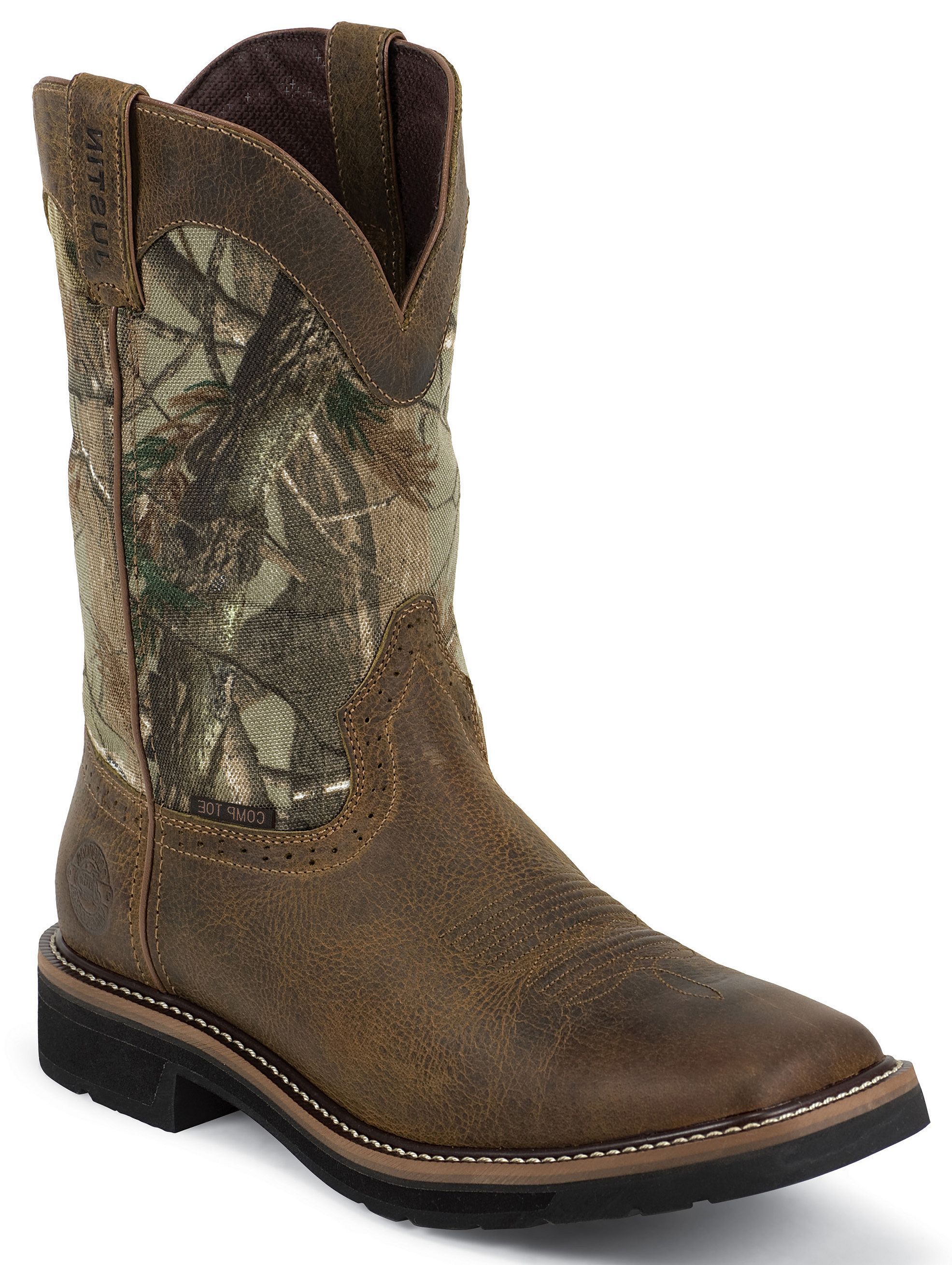 camo waterproof boots