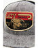 Image #2 - Lazy J Ranch Wear Men's America's Best Patch Trucker Cap, Charcoal, hi-res