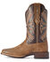 Image #2 - Ariat Women's Odessa Stretchfit Performance Western Boots - Broad Square Toe , Brown, hi-res