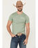 Image #2 - Pendleton Men's Geo Print Logo Short Sleeve Graphic T-Shirt, Sage, hi-res
