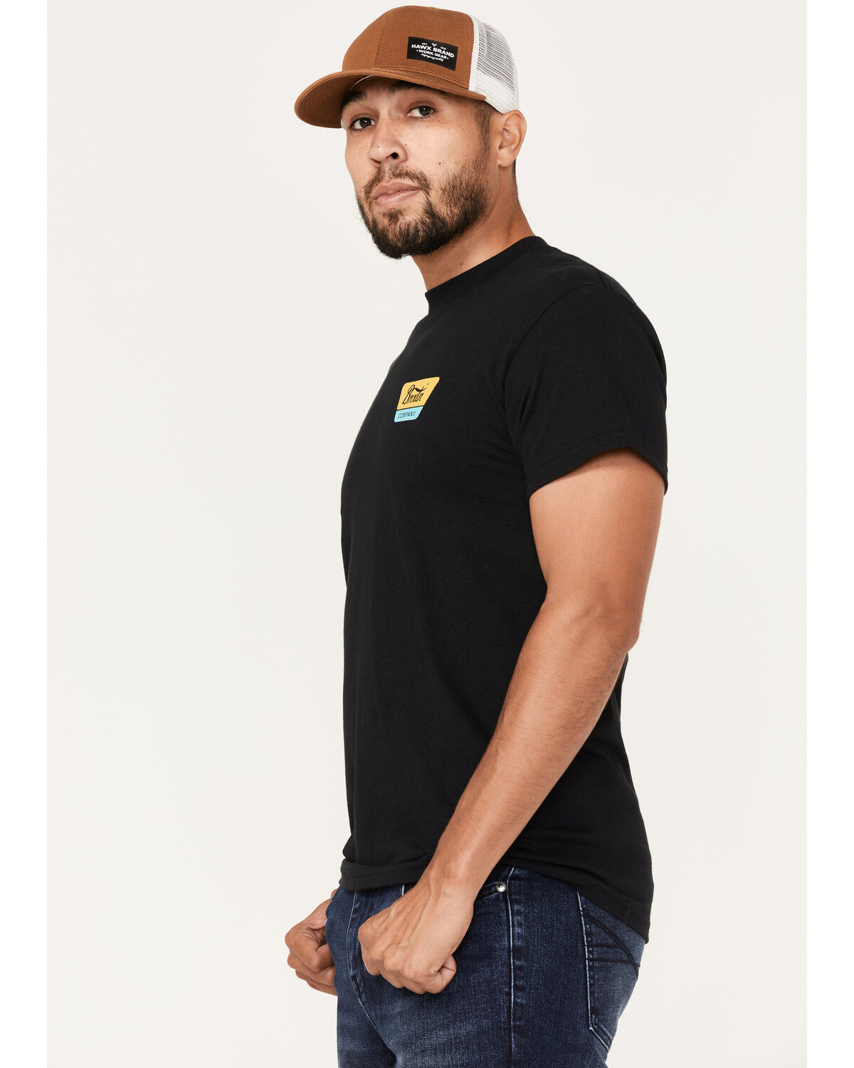 Image #2 - Brixton Men's Linwood Logo Graphic T-Shirt, , hi-res