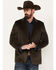 Image #1 - Cody James Men's Sueded Sportcoat, Brown, hi-res