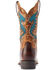 Image #3 - Ariat Women's Pinto VentTEK Western Performance Boots - Broad Square Toe, Brown, hi-res