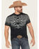 Image #1 - Affliction Men's Desperation Short Sleeve Graphic T-Shirt, Black, hi-res