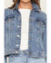 Image #3 - 7 For All Mankind Women's Love Soul Light Wash Trucker Jacket, Light Wash, hi-res