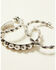 Image #2 - Idyllwind Women's Never Bending Spiraling Cuff Set, Silver, hi-res