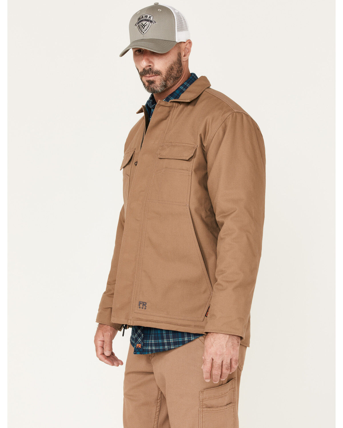 Image #2 - Cody James Men's FR Insulated Chore Coat, Rust Copper, hi-res