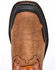 Image #6 - Cody James Men's 11" Decimator Western Work Boots - Nano Composite Toe, Brown, hi-res