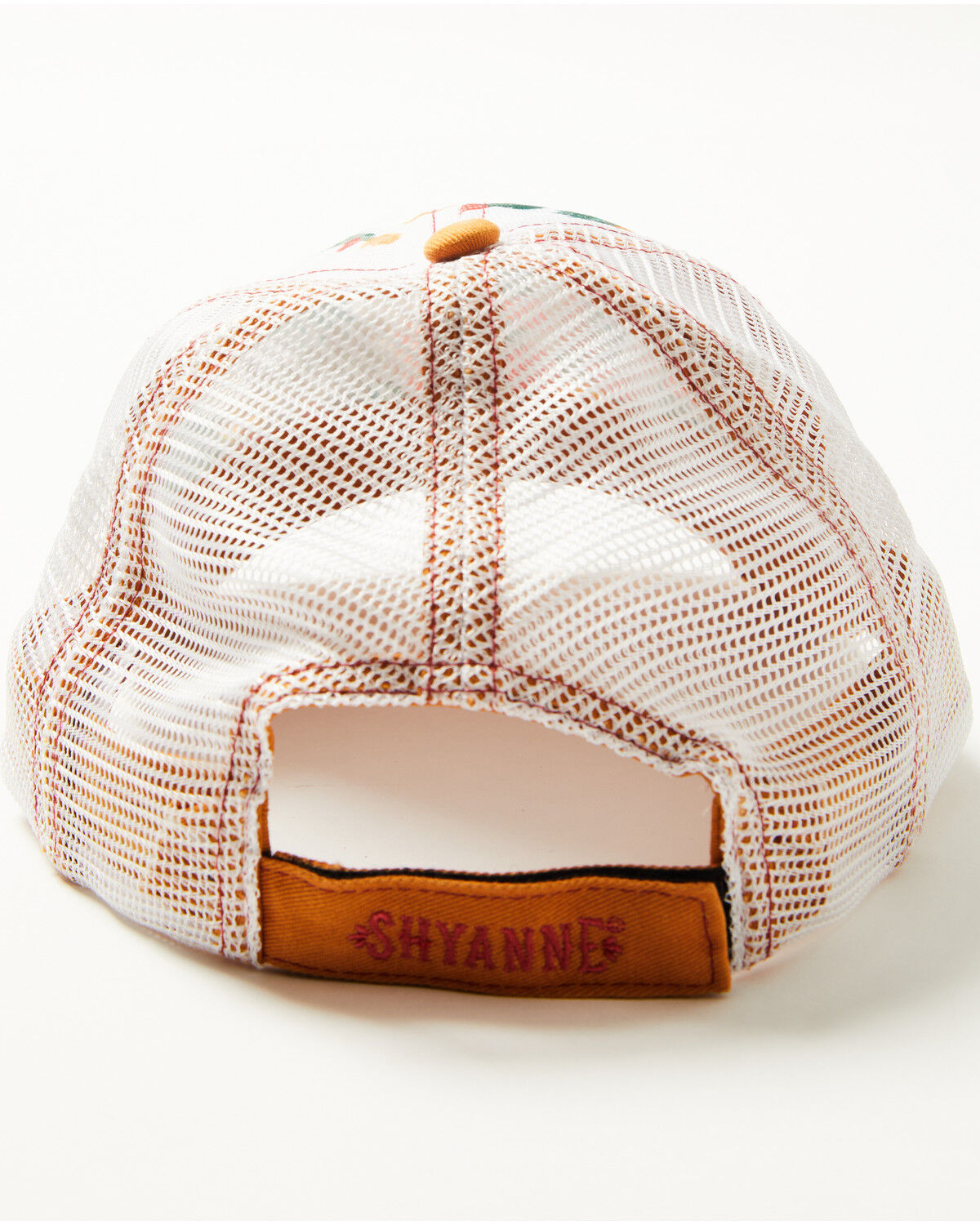 Image #3 - Shyanne Women's Hard To Handle Floral Print Mesh Cap, Medium Yellow, hi-res