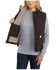 Image #2 - Carhartt Women's Taupe Washed Duck Sherpa Lined Vest , Taupe, hi-res