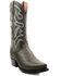 Image #1 - Dan Post Men's Exotic Python Western Boots - Snip Toe, Grey, hi-res