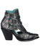 Image #2 - Corral Women's Studded Metallic Fashion Booties - Round Toe, Silver, hi-res