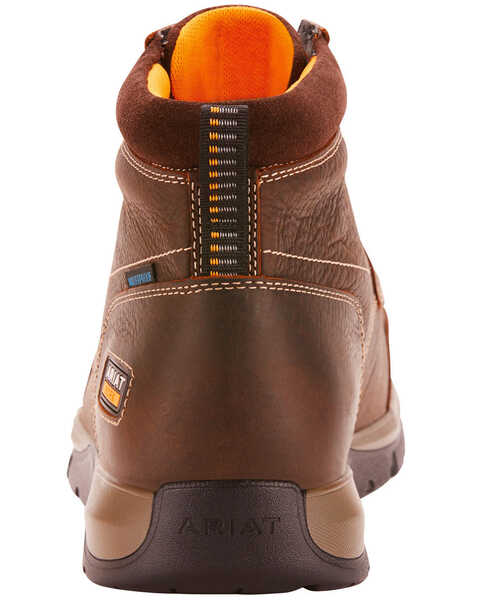 Image #5 - Ariat Men's Waterproof Edge LTE Chukka Boots - Composite Toe , Dark Brown, hi-res