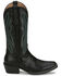 Image #2 - Justin Women's Rein Western Boots - Square Toe, Black, hi-res