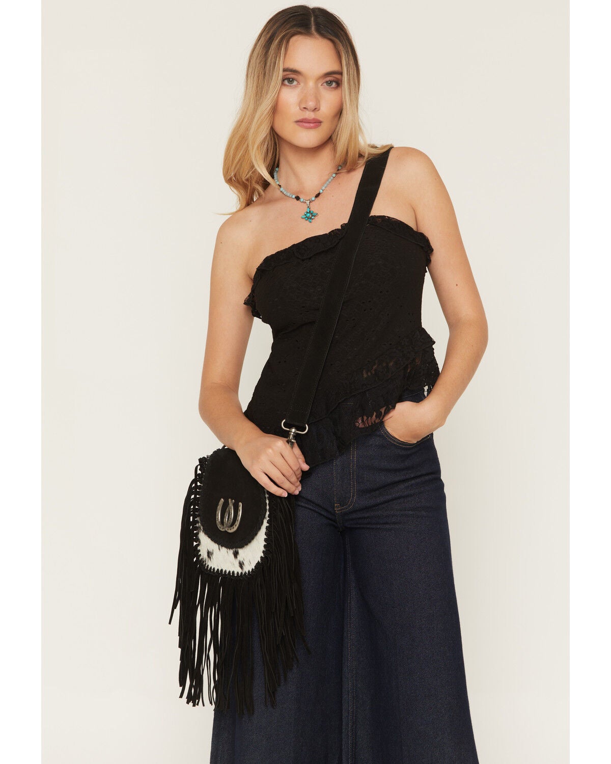 Image #1 - Idyllwind Women's Lyndale Crossbody Bag, Black, hi-res