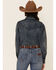 Image #4 - Wrangler Women's Long Sleeve Vintage Denim Shirt, Indigo, hi-res