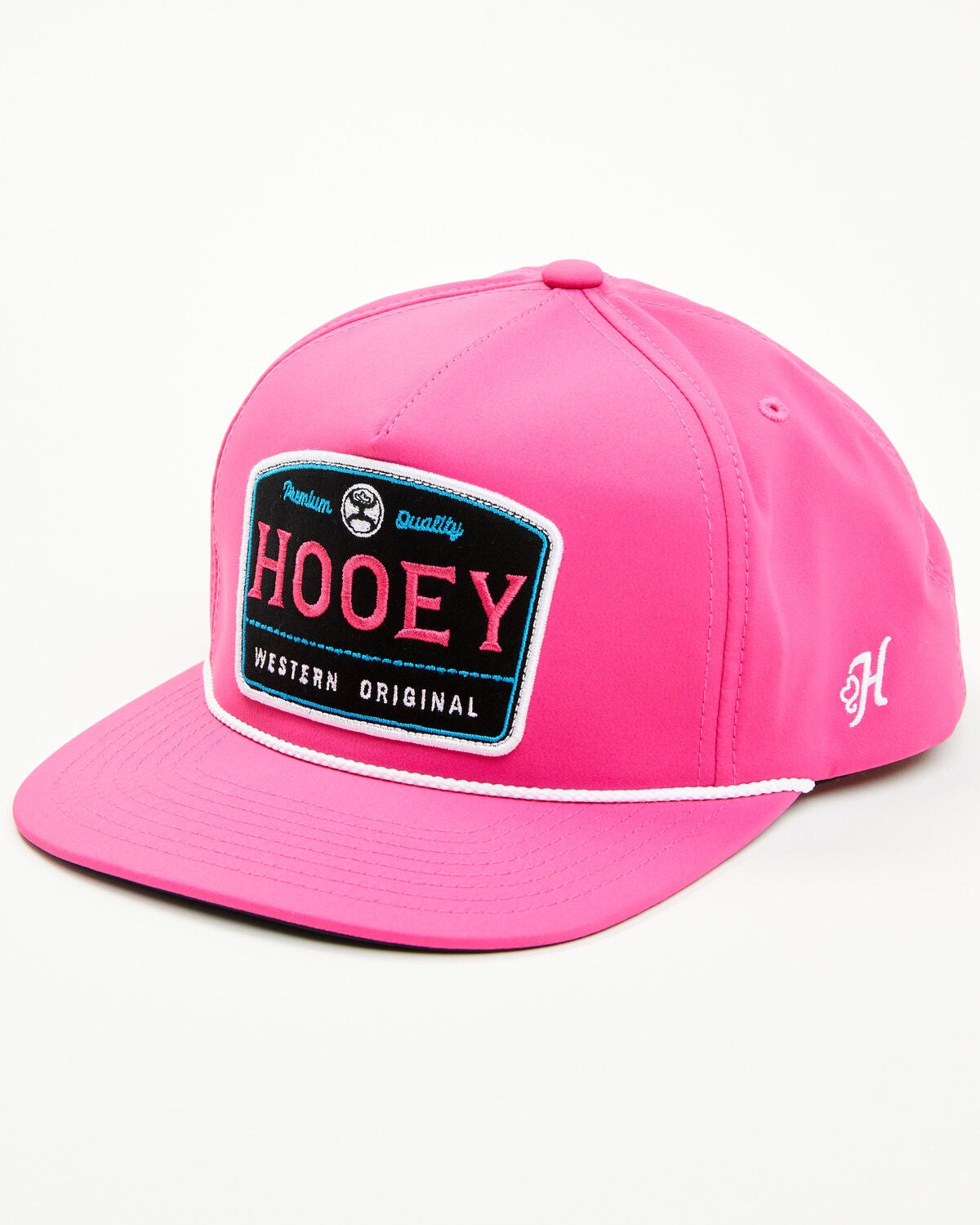 Hooey Men's Trip Logo Trucker Cap, Pink, hi-res