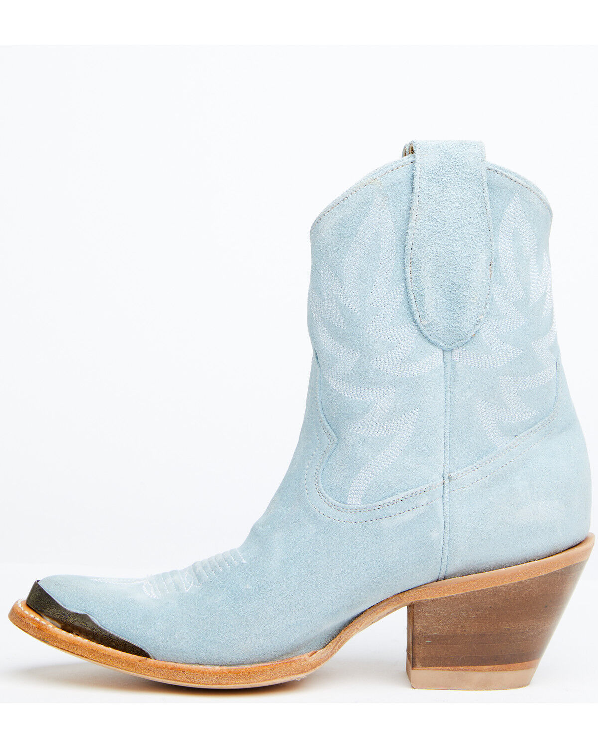 Image #3 - Idyllwind Women's Wheels Western Booties - Round Toe, Light Blue, hi-res