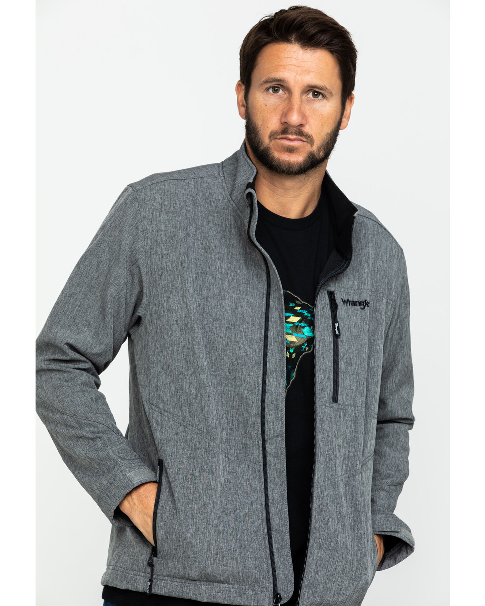 Wrangler discount fleece jacket