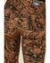 Image #3 - Ranch Dress'n Women's High Rise Floral Flare Jeans , Tan, hi-res