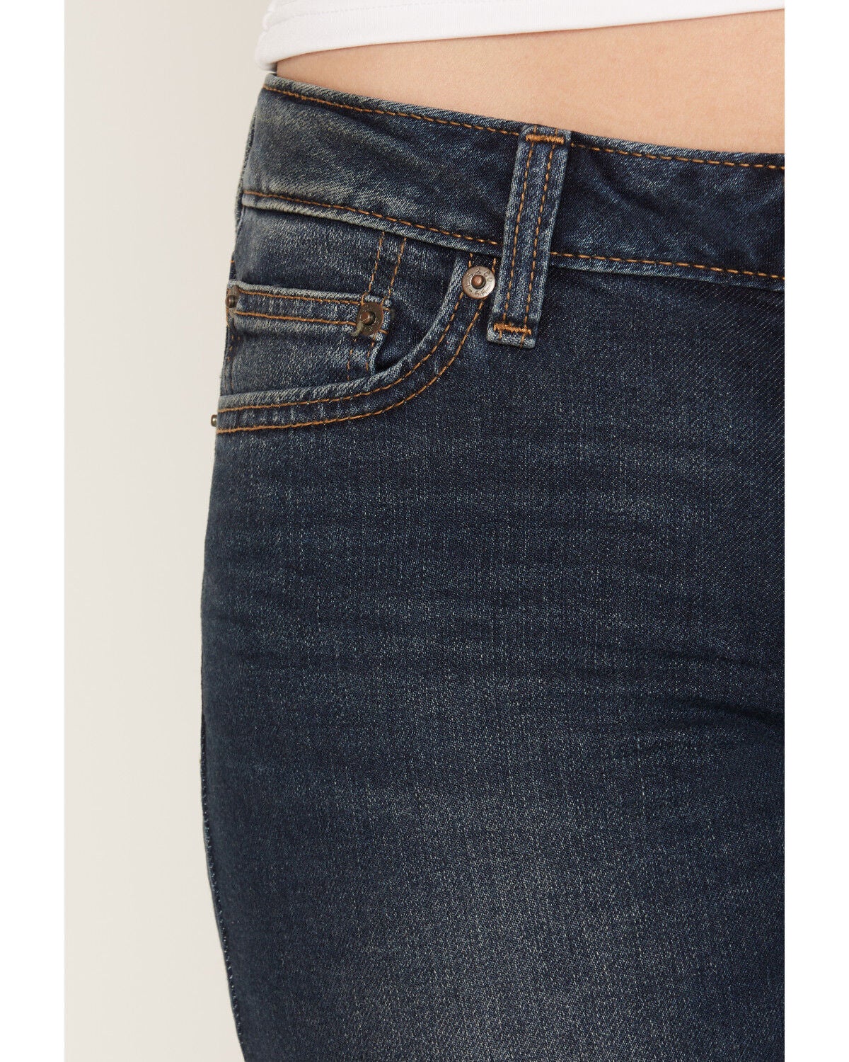 Image #2 - Levi's Women's Dark Wash Low Rise Bootcut Stretch Denim Jeans, Dark Wash, hi-res