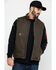 Ariat Men's Loden Rebar Washed Dura Canvas Insulated Work Vest - Big & Tall , Loden, hi-res